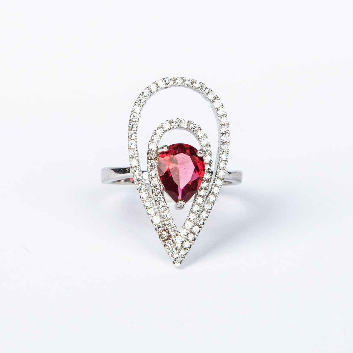 Tear Drop Styled Ring