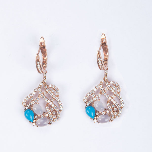 Traditional Turquoise Earrings