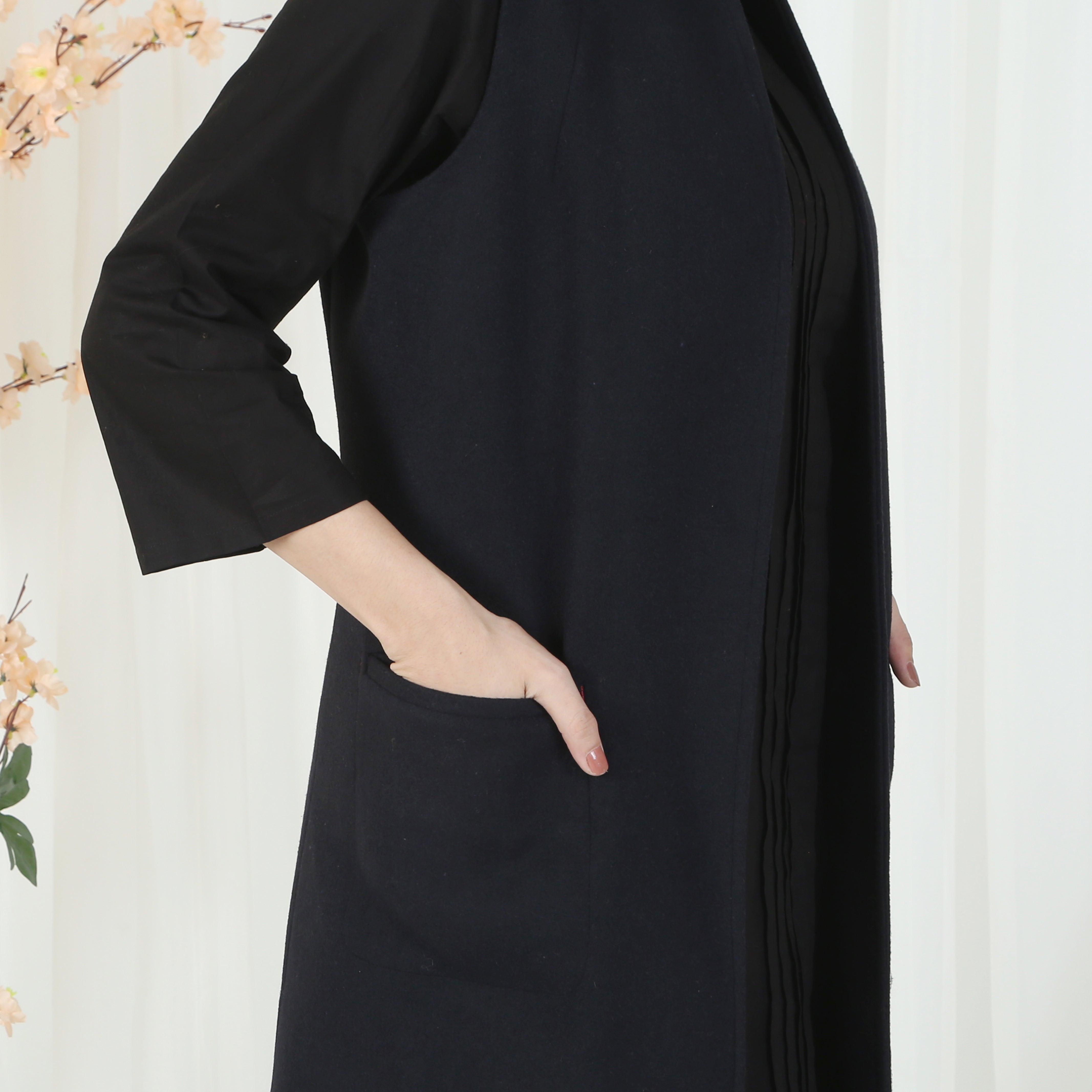 AFFABLE STITCHED DRESS