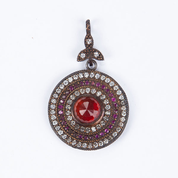 Round Elegant stone pendant