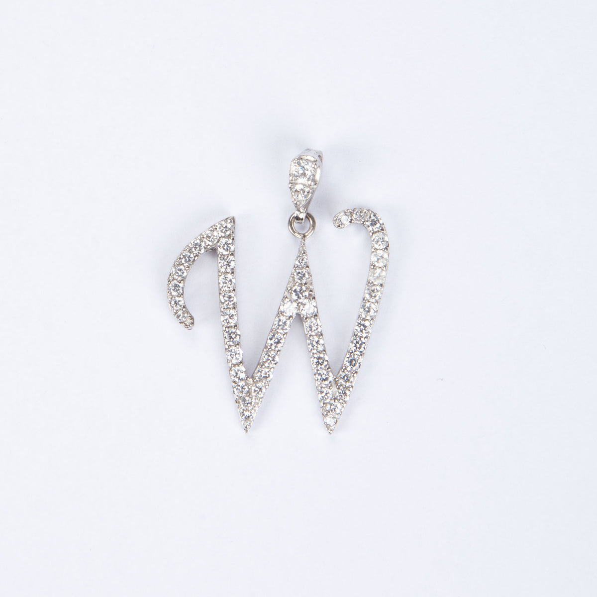 Customized Letter Pendant (W)