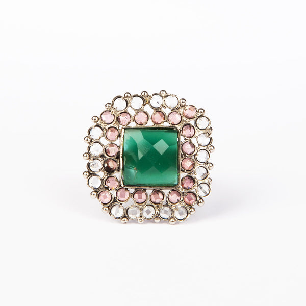 Exquisite Aventurine Ring